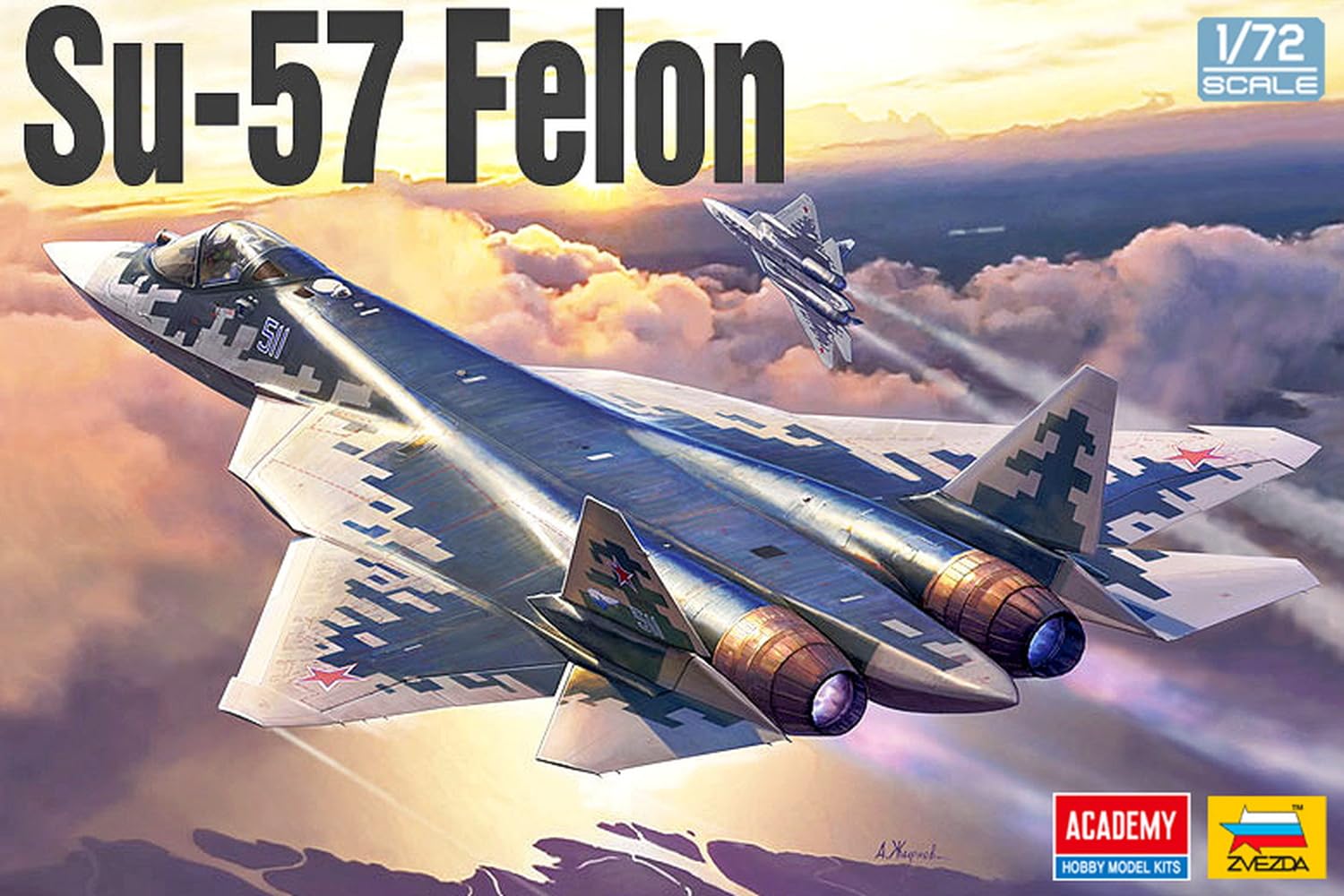 Amazon | アカデミー 1/72 ロシア Su-57 フェロン プラモデル 12572